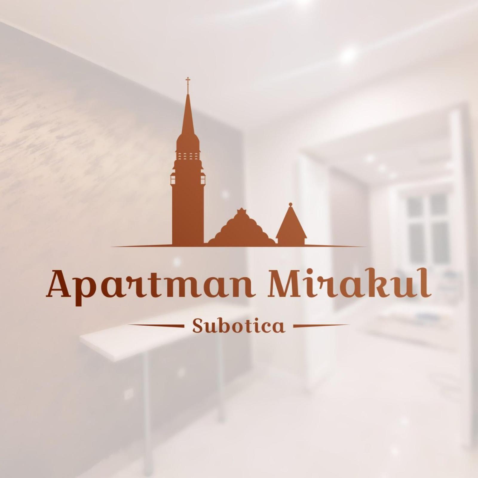 Apartman Mirakul 수보티차 외부 사진