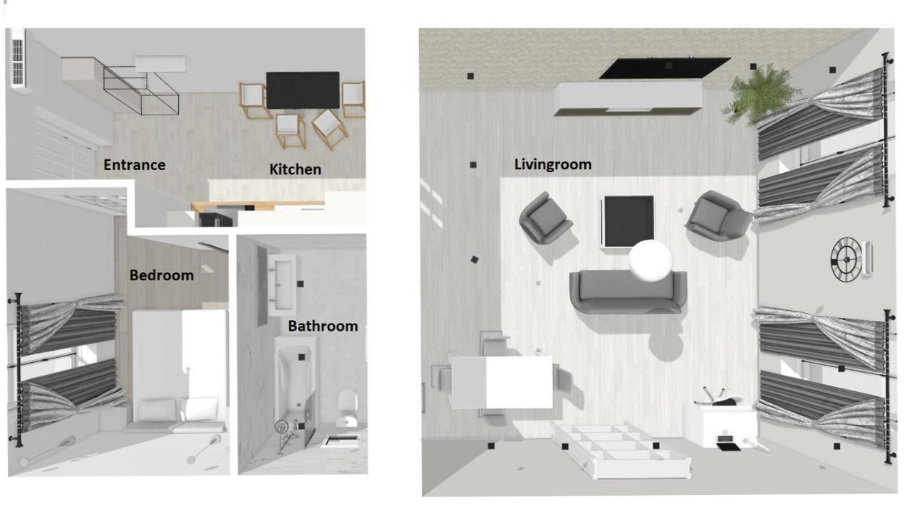Apartman Mirakul 수보티차 외부 사진